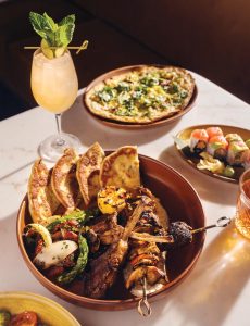The spread at Théa. Photo courtesy of The Global Ambassador