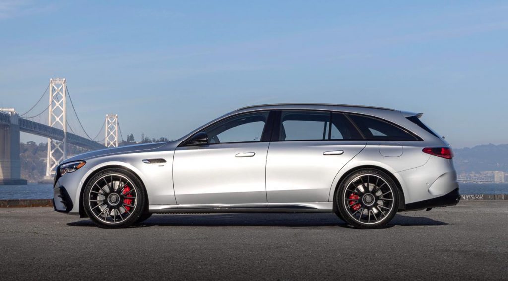 Mercedes-AMG E 53 Hybrid Wagon. Photo courtesy of Mercedes-Benz