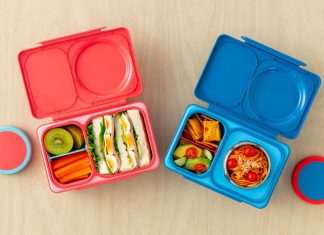 The Edit: Lunch Break OmieBox Up bento box. Photo courtesy of Omie