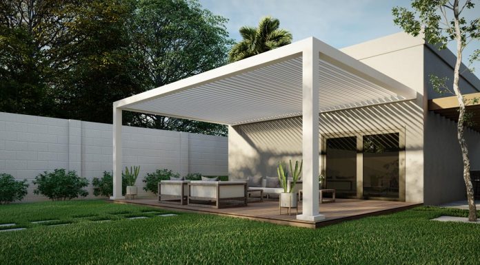 Designer-Approved Ways to Keep Your Home Cool Photo courtesy of Azenco Outdoor