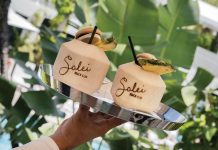 Seaside Bliss Awaits at Solei Beach Club Sip drinks by the pool at the beach club. Photo courtesy of Soleil Beach Club