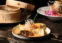 Second Serving: China Grill Redux Lobster Pancakes. Photo by World Red Eye