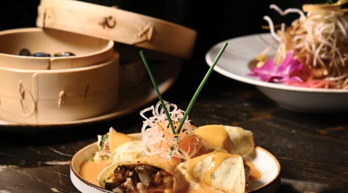 Second Serving: China Grill Redux Lobster Pancakes. Photo by World Red Eye