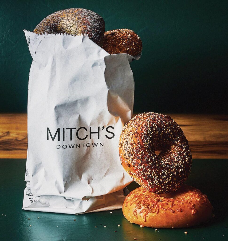 Mitch’s Downtown Bagel Café. Photo by Yael Bonfis