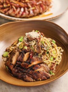 Wild Mushroom Profusion Pasta. Photo by Felipe Cuevas