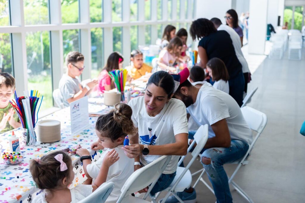 Create something to take home at artist-inspired activity stations designed for kids and grown-ups. Photo courtesy of ICA Miami