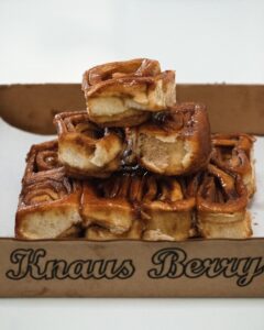 Must-try cinnamon rolls. Photo by Kirstin Boncher