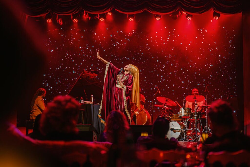 Step into a world of theatrical intrigue at Faena Theater’s Memento Mori Halloween celebration. Photo courtesy of Faena Miami Beach