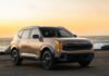Small Wonder: 2027 Kia Seltos X-Line SX AWD The 2027 Kia Seltos X-Line SX AWD in Terrain Brown. Photo by Kia